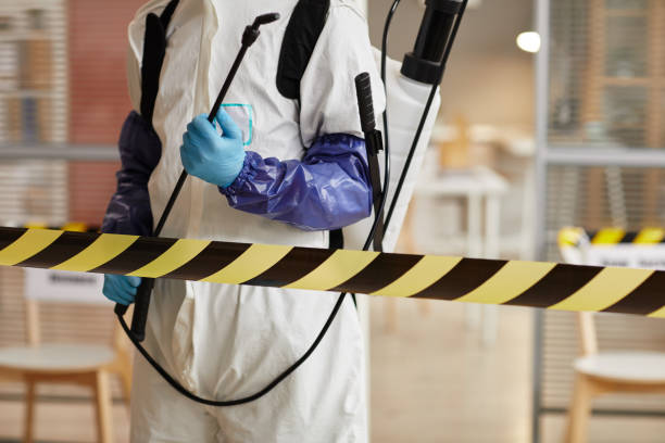 Professional Biohazard Cleanup technician working in Gibbon, NE